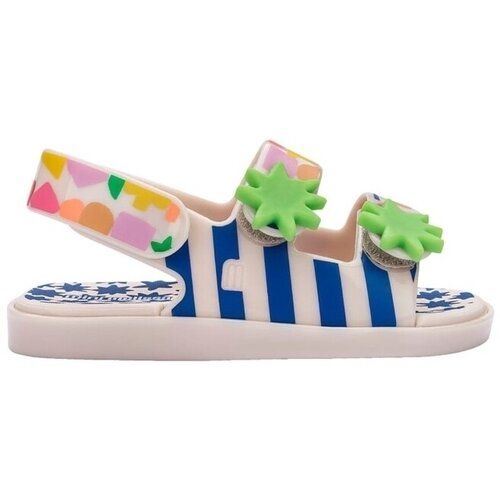 Melissa Sandali & Odprti čevlji MINI Estrelar + Fábula B Baby Sandals - Beige/Blue Večbarvna Cene