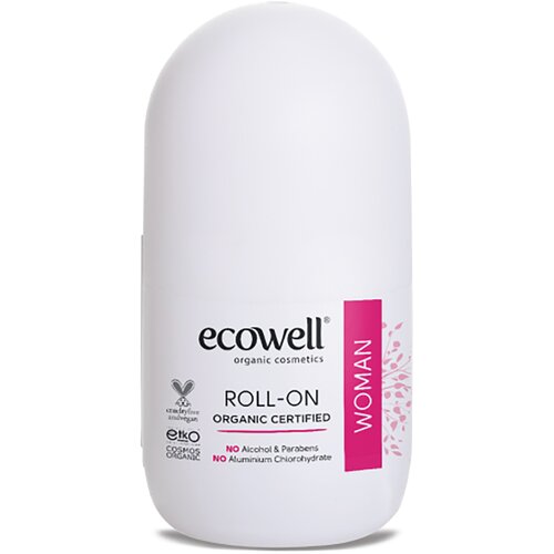Ecowell Organski dezodorans roll on za žene Ecowell 75ml Cene