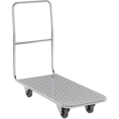 eurokraft pro ploski voziček, iz narebrenega aluminija, dxš 1020 x 450 mm Cene