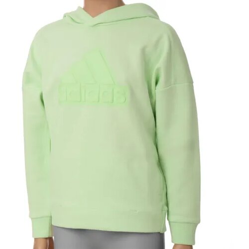 Adidas Duks za dečake sa kapuljačom U FI Logo HD, Svetlozeleni Cene