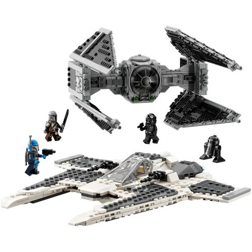 Lego Star Wars™ 75348 Mandalorijanski lovac Fang protiv TIE presretača™