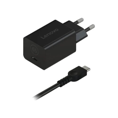 Lenovo GaN Nano USB-C punjač za laptop 65W (G0A6GN65EU) Slike