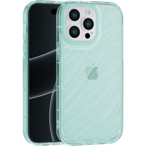 Apple aurora wave maska za iphone 15 pro max - zelena Cene
