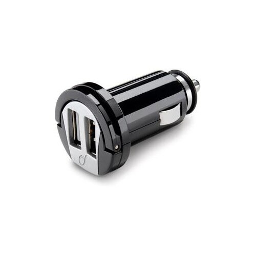 Cellular Line Auto punjač Micro Dual 15W, 2x USB-A, crni Slike