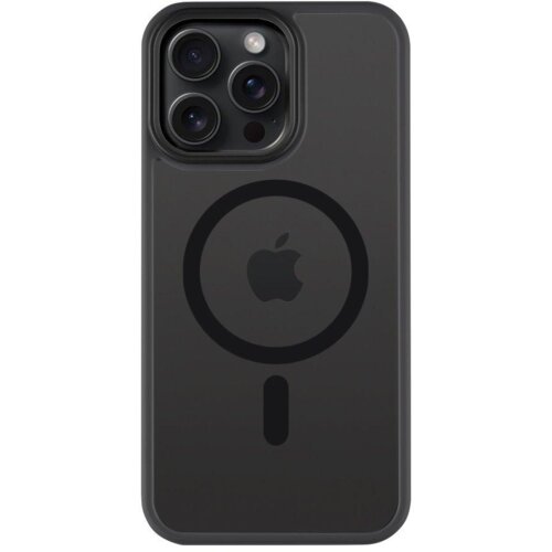 TACTICAL Asphalt MagForce silikonski ovitek za iPhone 15 Pro - prozorno črn Cene