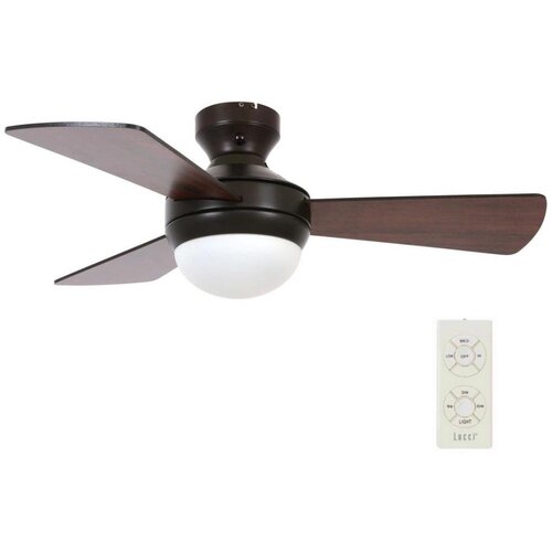  Lucci Air 512311- Plafonski ventilator AIRLIE HUGGER 2xE27/15W/230V drvo/braon+DU Cene