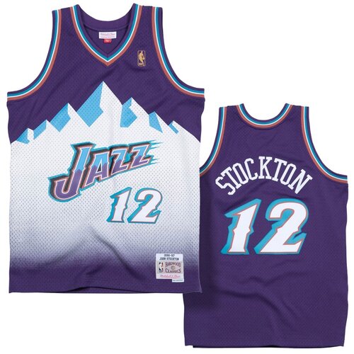 Mitchell And Ness John Stockton 12 Utah Jazz 1996-97 Mitchell &amp;amp; Ness Swingman dres Slike