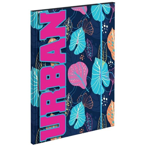 Scool Fascikla Urban, A4, Plavo-roze Slike