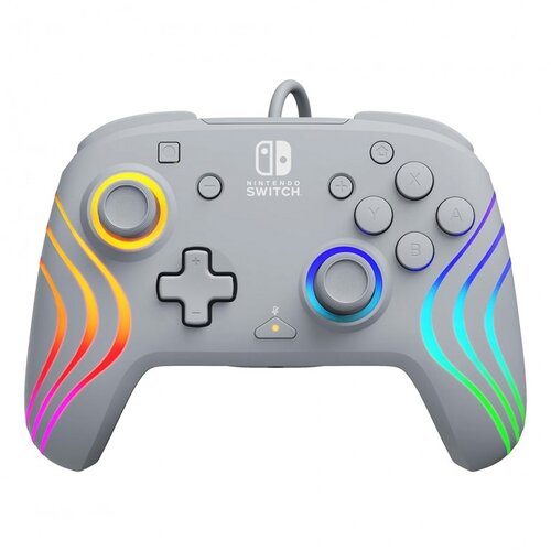NINTENDO SWITCH Afterglow Wave Wired Controller Grey Cene