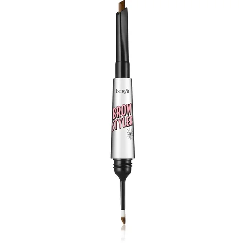 Benefit Brow Styler svinčnik in puder za obrvi 2 v 1 odtenek 3.75 Warm Medium Brown 1.05 g