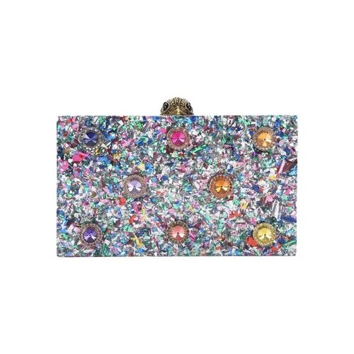 Kurt Geiger London Torbice za na ramo GEMS BOX CLUTCH Večbarvna Cene