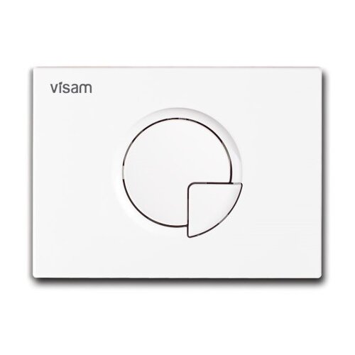 Visam Ploča za vodokotlić Slim 80 Didim 223-003 bijela Slike