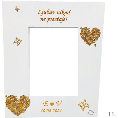  Personalizirani unikatni okviri za fotografije &ndash; Savr&scaron;en poklon za vjenčanje i zaljubljene - 11. - 15162 Cijene