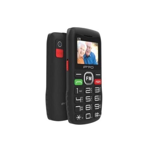 Ipro Senior F188 black Feature mobilni telefon 2G/GSM/1000mAh/32MB/DualSIM/Srpski jezik Cene