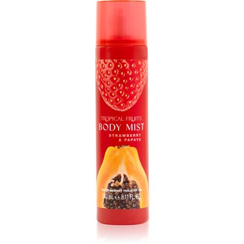 The Somerset Toiletry Co. Tropical Fruits Strawberry & Papaya meglica za telo za telo in lase 240 ml Cene