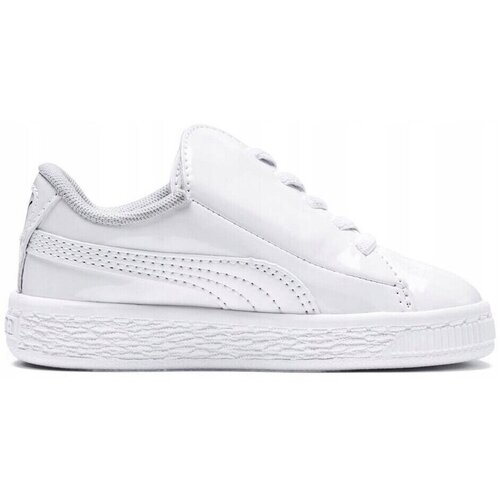 Puma Nizke superge Basket Crush Patent AC Bela Slike