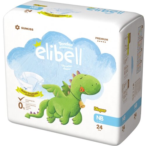 STERIWUND Elibell Otroške plenice NB, 2-5 kg (24 kosov) Cene