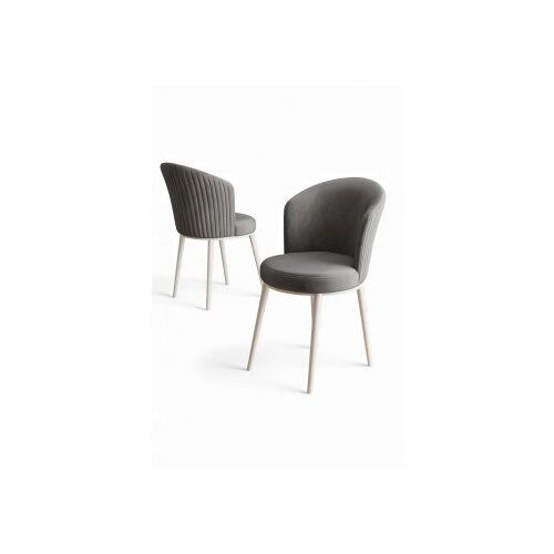 Hanah home set stolica, 2 dijela, siva Cene