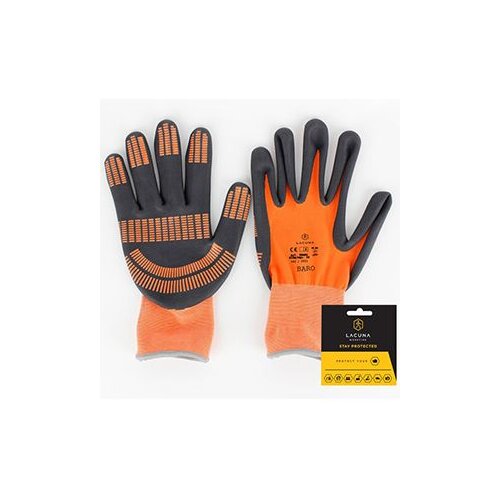  Rukavica nitrilna orange BARO vel.10 Slike