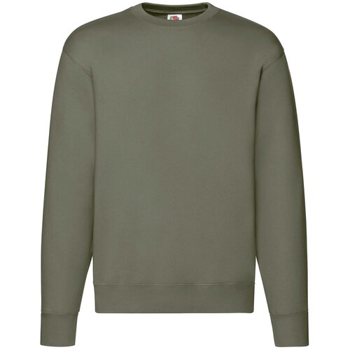Fruit Of The Loom Oliwkowa bluza męska Set-in Sweat Slike