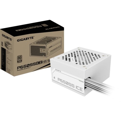 Gigabyte napajalnik P650SS ICE 650W 80 Plus Silver Slike