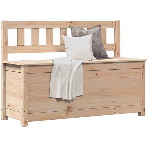 vidaXL klop 110x41x76,5 cm trdna borovina Cene