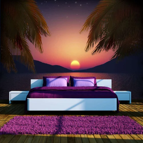  Samoljepljiva foto tapeta - Romantic evening on the beach 441x315