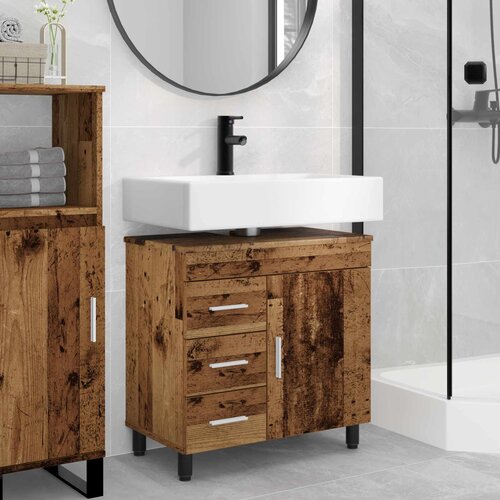  Toaletna jedinica Staro drvo 60 x 35 x 60 cm Konstruirano drvo Cene