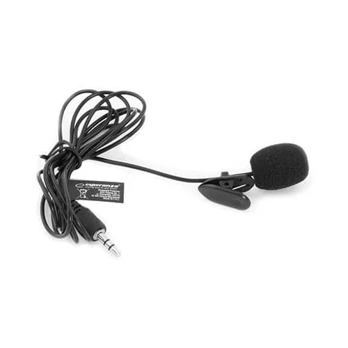 Mikrofon ESPERANZA VOICE, clip on, 3,5mm, EH178