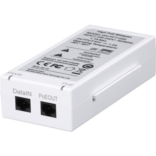 Dahua Injektor PFT1200 Hi-PoE za video nadzor, (5000508486) Slike