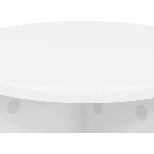  Stalak za biljke 2 pcs Bijela &amp;Oslash;40 x 40 cm Konstruirano drvo Slike