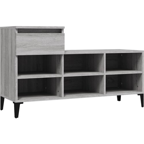 Maison Chic Omarica za obutev - Kopa za čevlje siva sonoma 102x36x60 cm inženirski les, (21777455) Cene
