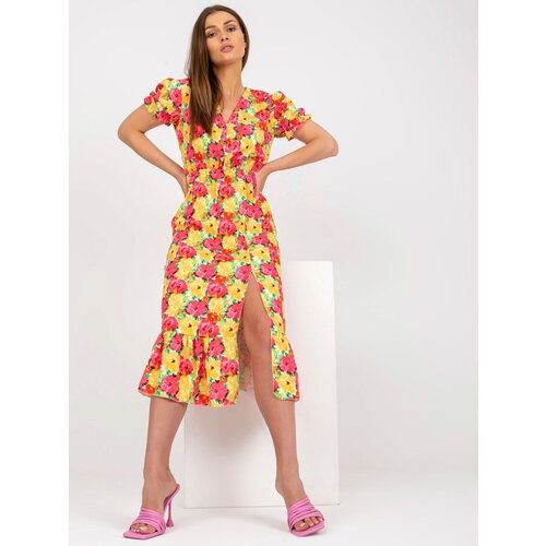 Italy Moda Dress-DHJ-SK-7006-3.39-yellow Cene