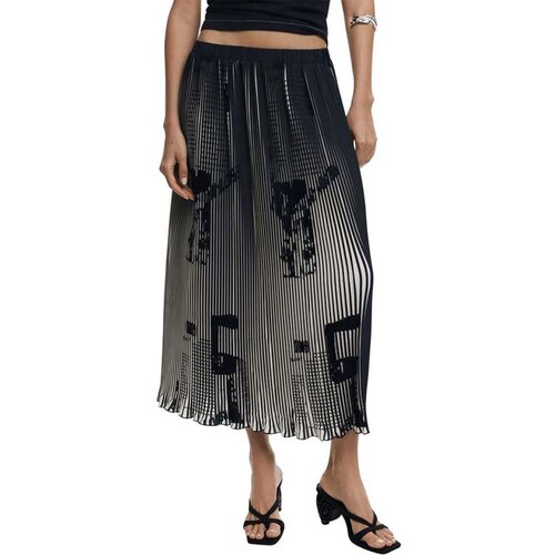 Desigual plisirana duga suknja Cene