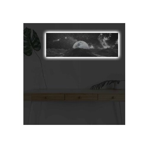 WALLXPERT Slika na platnu sa LED osvetljenjem 30x90cm Cijene