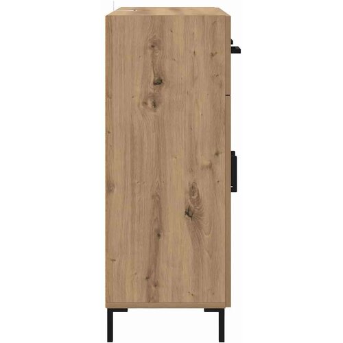  Kreveta Umjetnički hrast 69 5 x 34 x 90 cm Konstruirano drvo Slike