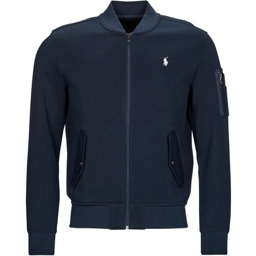 Polo Ralph Lauren Jakne SWEAT BOMBER EN DOUBLE KNIT TECH pisana Slike