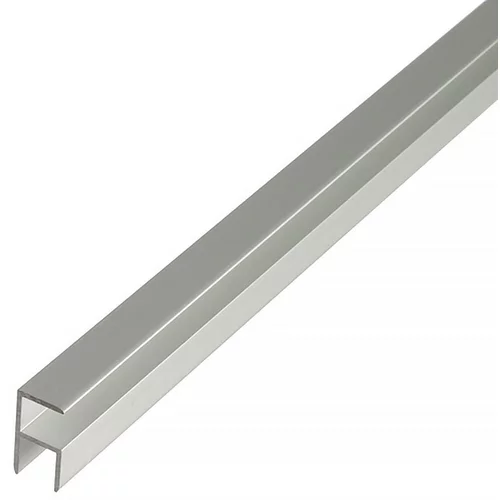 KANTOFLEX rubni profil (d x š x v: 2.000 x 12,9 x 30 mm, debljina: 1,5 mm, aluminij, srebrne boje)