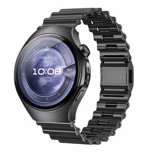 INF združljiv s huawei watch 5/GT6/GT5/Pro/4, samsung: kovinski pa&scaron;ček z magnetno zaponko ocean 22 mm black, (5000116441) Cene