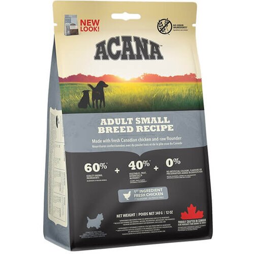 Acana heritage adult small breed - hrana za male pse sa piletinom i ribom (340g, 2kg, 6kg) 340g Cene