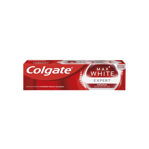 Colgate Max White Expert Original pasta za izbjeljivanje zuba 75 ml Slike
