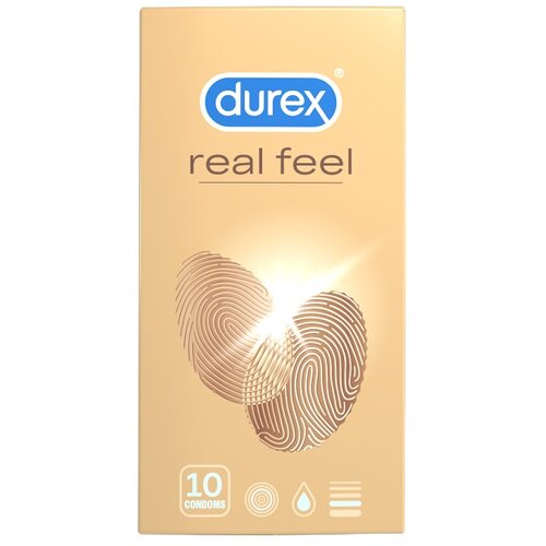 Durex real feel kondomi 10 komada Slike