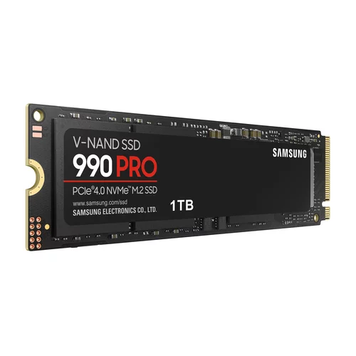 Samsung SSD 1TB M.2 80mm PCI-e 4.0 x4 NVMe, V-NAND, 990 PRO MZ-V9P1T0BW