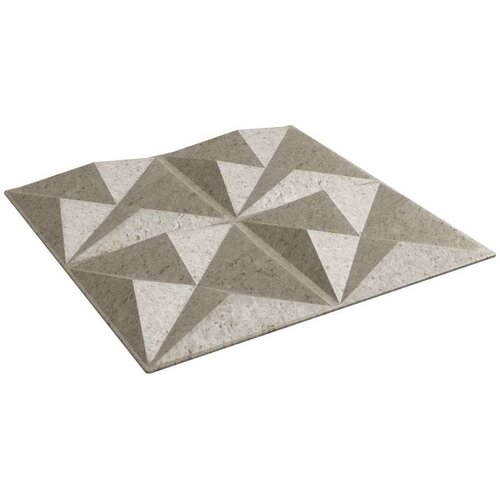  Zidne panele 24 pcs Origami beton 50 x 50 cm XPS pjena - Origami beton 24 Cene
