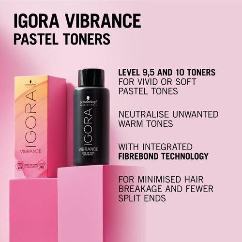 Schwarzkopf Professional IGORA Vibrance poltrajna barva za lase odtenek 60 ml Slike