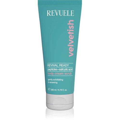 Revuele Velvetish Revival Ready Body Cream Scrub nežni piling za telo z revitalizacijskim učinkom 200 ml Slike