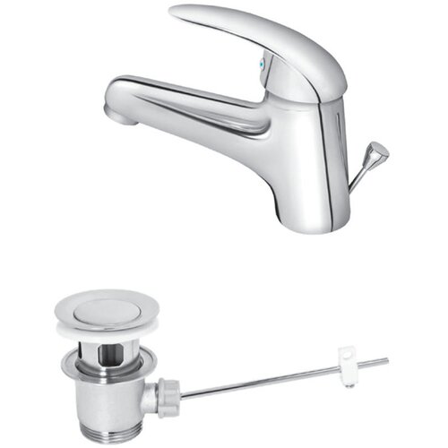 Rosan baterija za lavabo sa metalnim odlivnim ventilom J301001M Cene