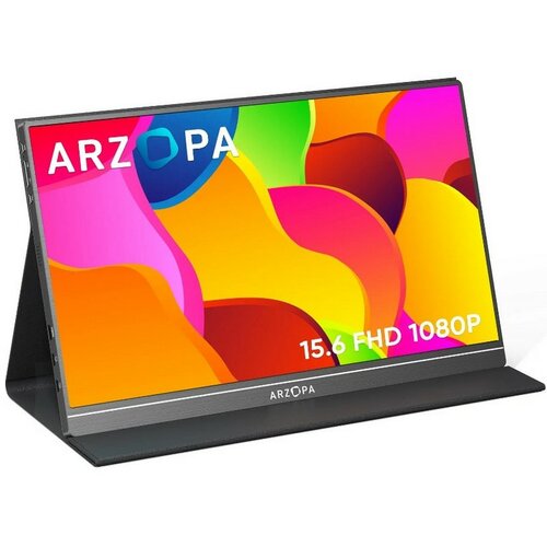 Arzopa Prenosni monitor 15.6'' (40 cm) FullHD IPS 60Hz, mHDMI, USB-C, zvočniki, S1 TABLE Cene