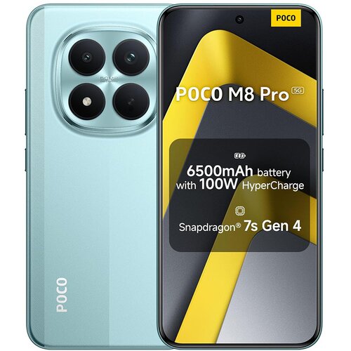 Xiaomi Poco M8 Pro 512GB (12GB RAM) Green (zelena boja) + punjač i maskica Cijene