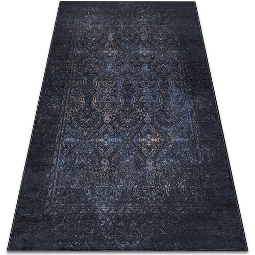 RugsX Preproge ANDRE 1058 pralna preproga Ornament vintage protiz 120x170 cm Črna Cene